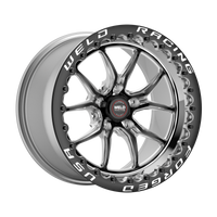 Weld RT-S S85 17x11 / 5x115 BP / 5.8 BS Black Wheel (Med Pad) - Single Beadlock 3.18 ID