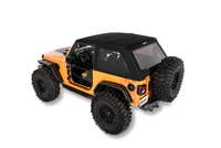 Bestop Trektop Glide Slantback for 18+ Jeep Wrangler JL (Black Diamond)