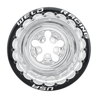 Weld Alpha Pro 15x13 / 5x4.75 BP / 1in BS Polished Wheel - Polished Double Beadlock MT
