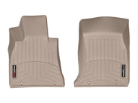 WeatherTech 2015+ Hyundai Genesis Front FloorLiner - Tan