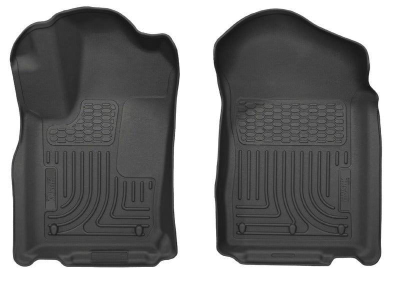 Husky Liners 11-15 Dodge Durango/Jeep Grand Cherokee WeatherBeater Front Floor Liner - Black