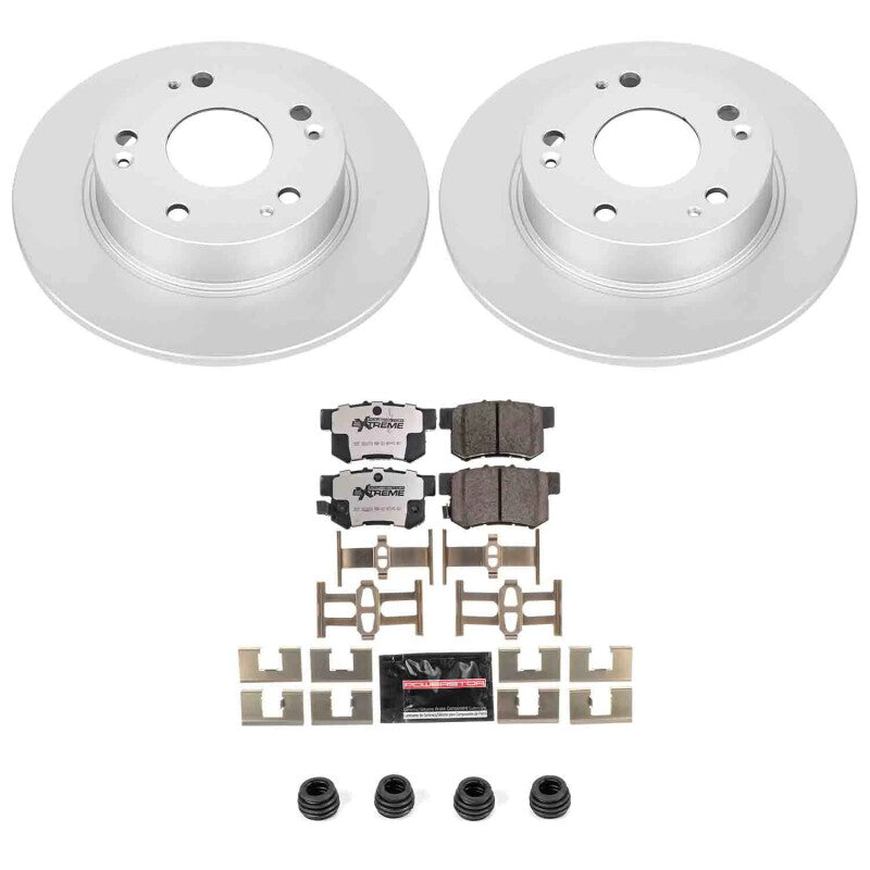 Power Stop 04-08 Acura TSX Rear Z26 Coated Brake Kit