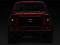 Raxiom 15-17 Ford F-150 Axial OEM Style Rep Headlights- Chrome Housing- Smoked Lens