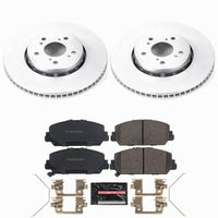Power Stop 2016 Acura ILX Front Z23 Coated Brake Kit
