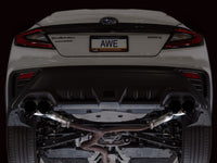 AWE Tuning 22-25 Subaru VB WRX Track Edition Axle-Back Exhaust - Diamond Black Tips