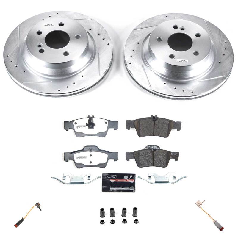 Power Stop 2006 Mercedes-Benz E350 Rear Z26 Truck & Tow Brake Kit