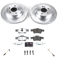 Power Stop 2006 Mercedes-Benz E350 Rear Z26 Truck & Tow Brake Kit