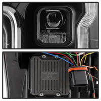 Spyder 17-19 Ford F-250/F-350/F-450 High-Power LED Headlights - Black (PRO-YD-FS17LEDAP-SEQSBGR-BK)
