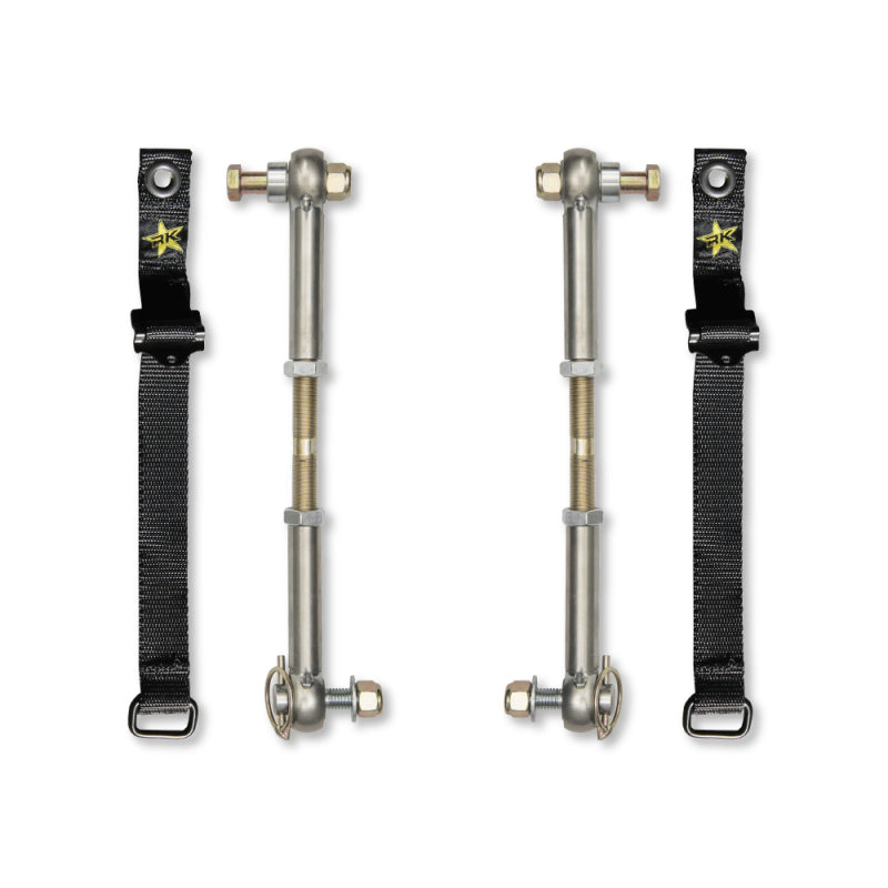 Rock Krawler 07-18 Jeep Wrangler JK/JKU Sway Bar Disconnect Kit - Front