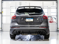 AWE Tuning Ford Focus RS Touring Edition Cat-Back Exhaust - Non-Resonated - Diamond Black Tips