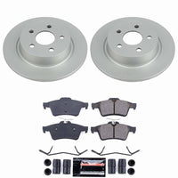 Power Stop 18-23 Ford Transit Connect Rear Z23 Coated Brake Kit