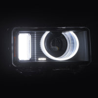 AlphaRex 24-26 Toyota LC Heritage LUXX LED Proj Headlight Blk  w/Activ Light/Seq Signal/Switchback