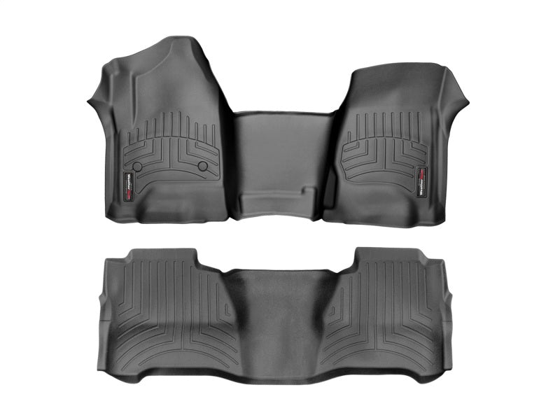 WeatherTech 2018+ Volkswagen Tiguan F+R+R FloorLiner - Black (7-Passenger Seating Only)