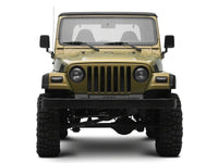Raxiom 97-06 Jeep Wrangler TJ Axial Series LED Sequential Cornering Lights- Smoked