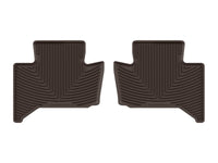 WeatherTech 24-27 Toyota Land Cruiser/24-26 Lexus GX Rear All-Weather Floor Mats - Cocoa