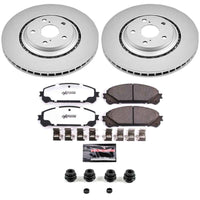 Power Stop 15-17 Lexus NX200t Front Z36 Coated Truck & Tow Brake Kit