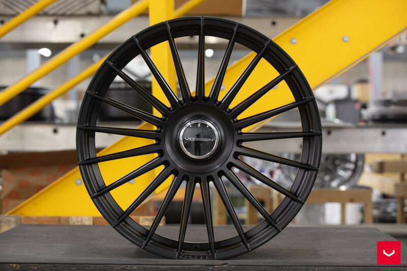 Vossen HF8 - 22x9 - ET32 - 5x114.3 - 70.3 - Flat - SB - Satin Black Wheel