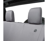 Bestop 07-18 Jeep Wrangler JK 2-Door Rear Seat Covers (Charcoal)