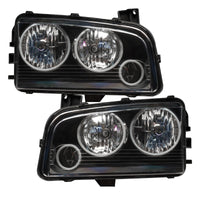 Oracle 05-10 Dodge Charger SMD HL (Non-HID) - Triple Halo - ColorSHIFT w/ BC1 Controller