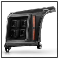 Spyder Apex 15-20 GMC Yukon High-Power LED Module Headlights - Black (PRO-YD-GY15HALAP-SBSEQ-BK)