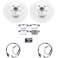Power Stop 15-17 Land Rover Discovery Sport Rear Z36 Coated Truck & Tow Brake Kit
