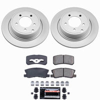 Power Stop 11-14 Chrysler 200 Rear Z23 Coated Brake Kit