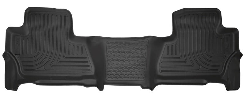 Husky Liners 15-20 Chevrolet Suburban/GMC Yukon XL WeatherBeater 2nd Row Floor Liner - Black