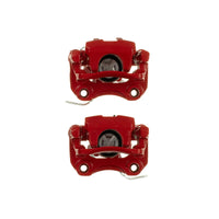 Power Stop 20-26 Toyota Corolla Rear Red Caliper w/Bracket (Pair)