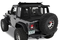 Bestop 18-26 Jeep Wrangler JL 2-Door Halftop Conversion Kit (Black Diamond)