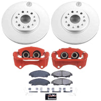 Power Stop 18-20 Buick Enclave Front Z23 Coated Kit w/Powder Coated Calipers