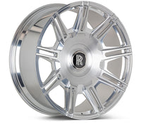 Vossen x Novitec SP2 22x9.5 - 5x112 BP - ET8 Brushed Gloss Clear Rolls-Royce Ghost 2nd Gen FR Wheel
