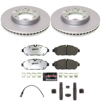 Power Stop 20-24 Ford Transit-150 Front Z36 Coated Truck & Tow Brake Kit
