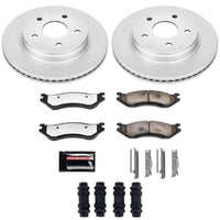 Power Stop 03-05 Dodge Ram 1500 Front Z36 Coated Truck & Tow Brake Kit
