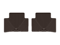 WeatherTech 22-26 Genesis GV70 Rear All-Weather Floor Mats - Cocoa
