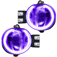 Oracle 06-08 Dodge Ram LED Fog Light Halo Kit - UV/Purple