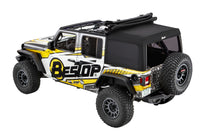 Bestop 18-26 Jeep Wrangler JL 4-Door Supertop Ultra (Premium Black Twill)
