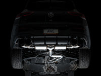 AWE Tuning MK8 Volkswagen Golf R 3in Touring Edition Quad Exhaust - Diamond Black Tips