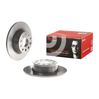 Brembo 2020 VW Jetta Rear Premium UV Coated OE Equivalent Rotor