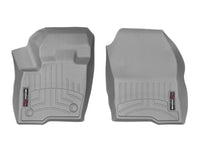 WeatherTech 2015+ Ford Edge Front FloorLiner - Grey