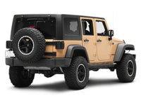 Raxiom 07-18 Jeep Wrangler JK Axial Series JL Style LED Tail Lights- Black Housing- Smoked Lens
