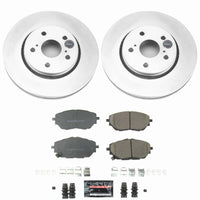 Power Stop 18-22 Toyota C-HR Front Z23 Coated Brake Kit