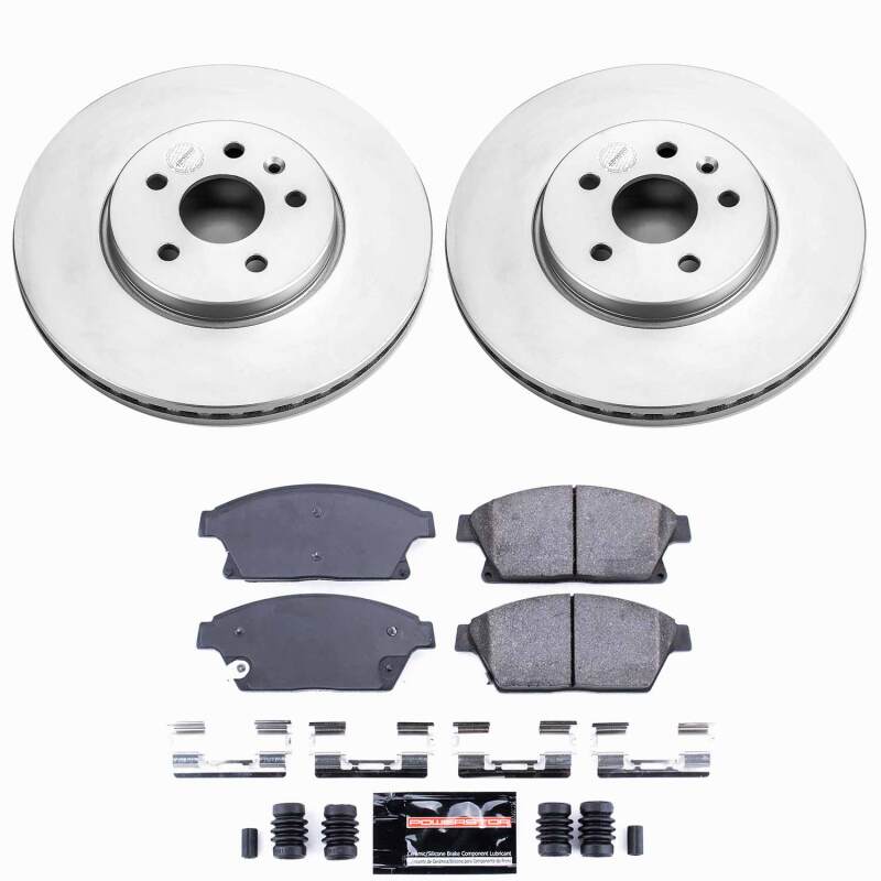 Power Stop 13-17 Buick Encore Front Z23 Coated Brake Kit