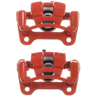 Power Stop 17-22 Kia Sportage Rear Red Caliper w/Bracket (Pair)