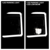 Spyder 07-14 GMC Yukon High-Power LED Headlights - Black (PRO-YD-GY07V2PL-BK)