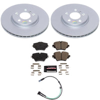 Power Stop 20-24 Mini Cooper Clubman Front Z23 Coated Brake Kit