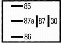 Hella Relay Micro Iso 5 Pole 12V Spst Res
