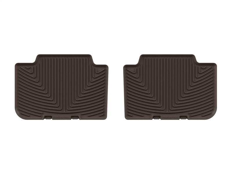 WeatherTech 25-26 BMW X3 30/M50 Rear All-Weather Floor Mats - Cocoa