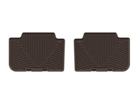 WeatherTech 25-26 BMW X3 30/M50 Rear All-Weather Floor Mats - Cocoa