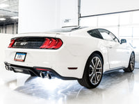 AWE Tuning 2018+ Ford Mustang GT (S550) Cat-Back Exhaust - Touring Edition (Quad Chrome Silver Tips)