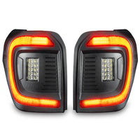 Oracle 14-23 Toyota 4Runner Black Series Lensless Flush Style LED Tail Lights - Tinted